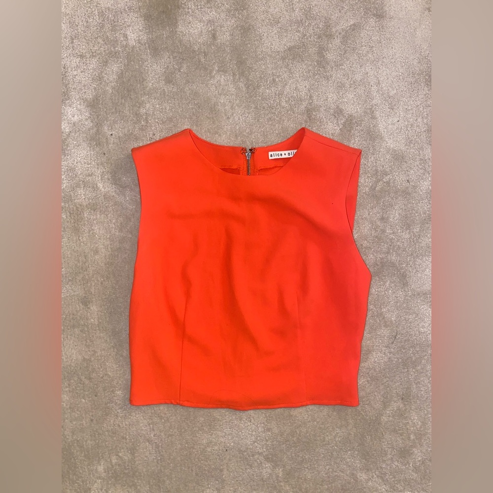 Alice and Olivia Cropped Top